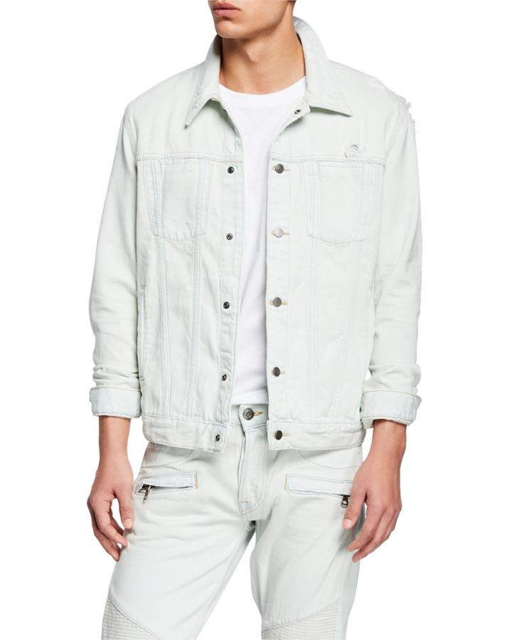 Men's Donovan Bleached Denim Jacket