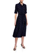 Chevron Tie-waist