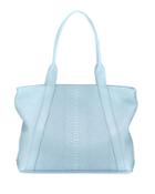 Charlotte Snake-embossed Tote Bag