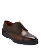Men's Reigan Cap-toe Leather Oxfords