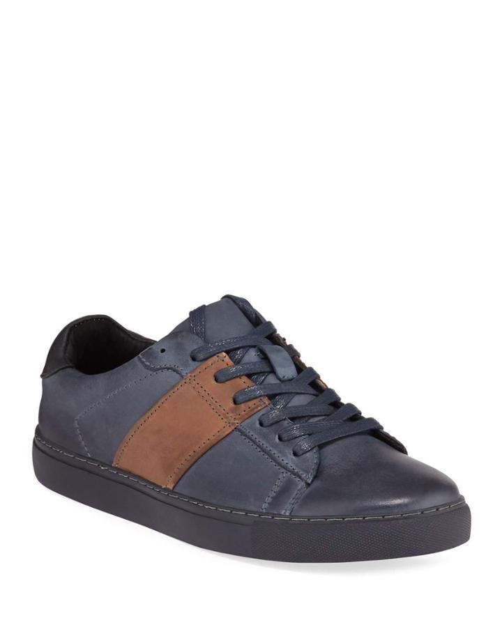 Men's Blayde Two-tone Leather