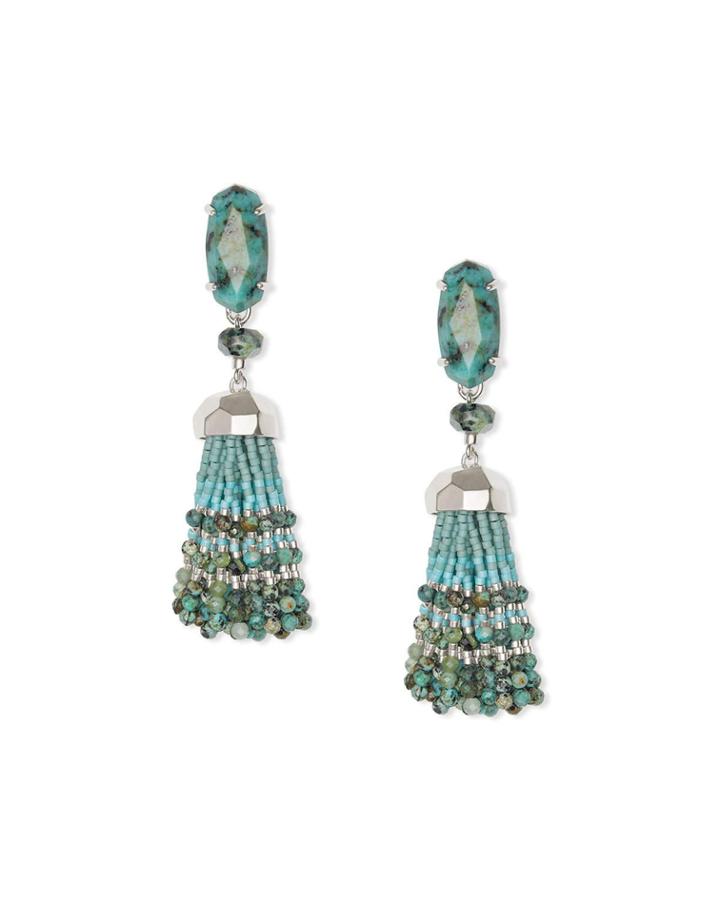 Dove Tassel Earrings
