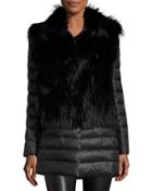 Fox Fur Stroller W/ Removable Down Skirt And