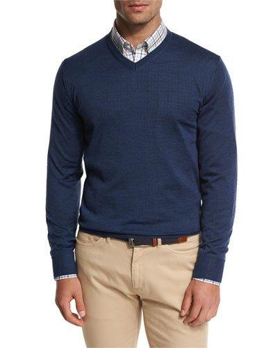 Collection Merino-silk V-neck