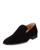 Men's Velvet Slip-on Dress