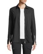 Kris Pinstriped Shirt W/