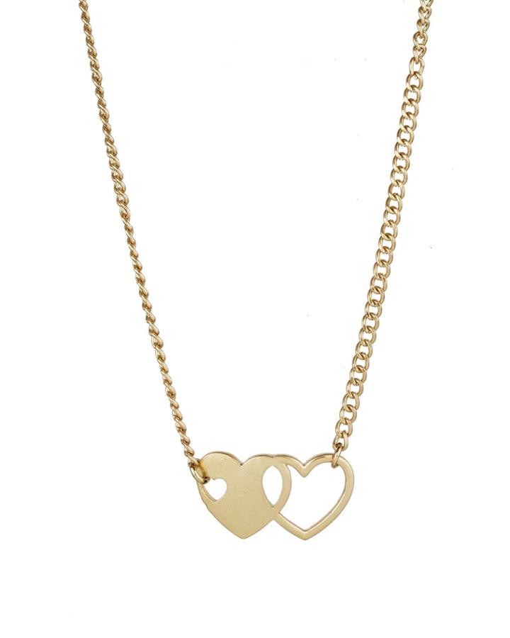 Change Of Heart Necklace, Gold