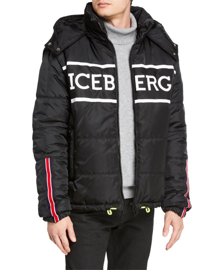 Men's Logo Puffer Coat