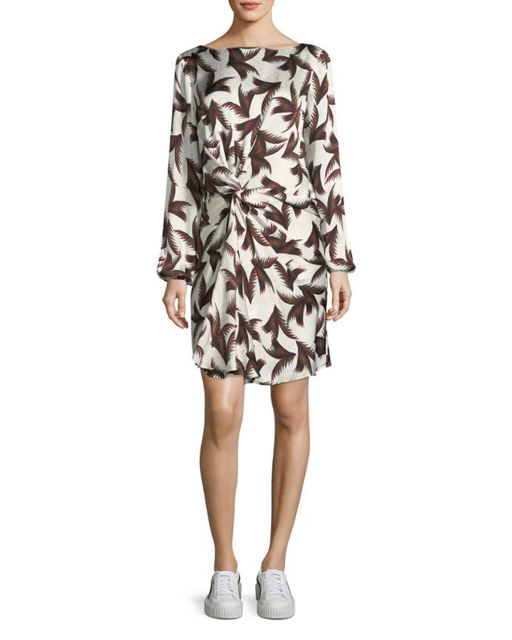 Freja Twist-front Printed