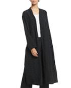 Morse Code Long Kimono Jacket