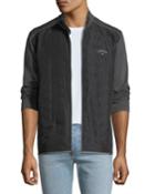 Men's Long-sleeve Quilted Jacket
