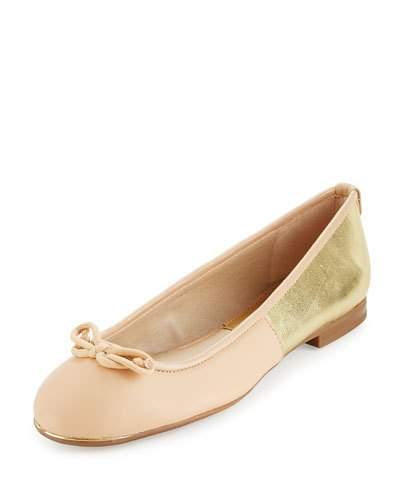 Banks Metallic Leather Flat,