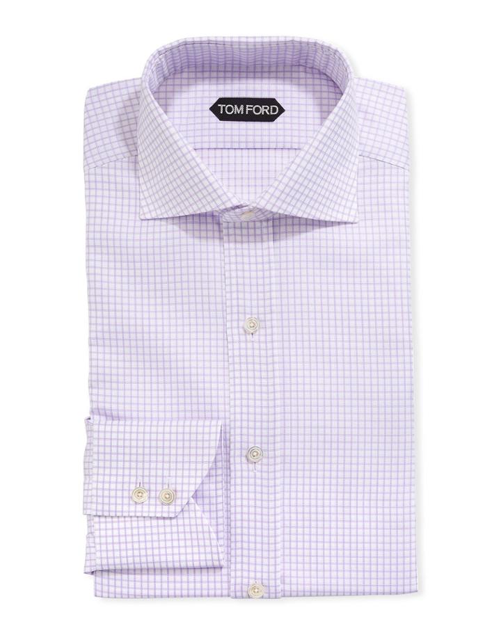 Men's Tattersall Cotton Dress