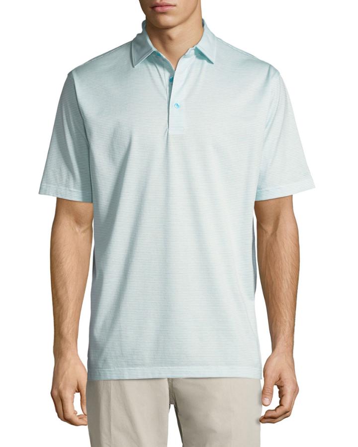Heritage Striped Nanoluxe Polo