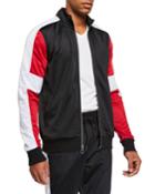 Men's Sportswear Colorblocked Retro Varsity Track Jacket