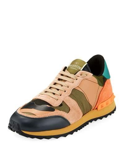 Camouflage Mixed Leather