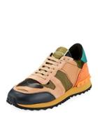 Camouflage Mixed Leather