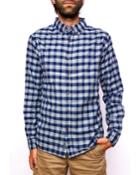 Men's Lucas Shirt With Chambray Detail