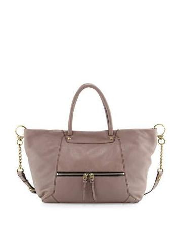 Jocelyn East-west Leather Shoulder Bag,