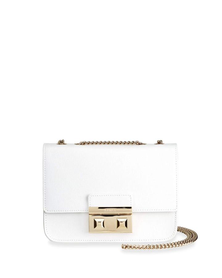 Bella Mini Saffiano Leather Crossbody Bag
