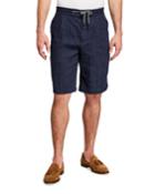 Men's Linen Traditional Bermuda