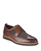 Men's Danny Brogued Leather Oxfords