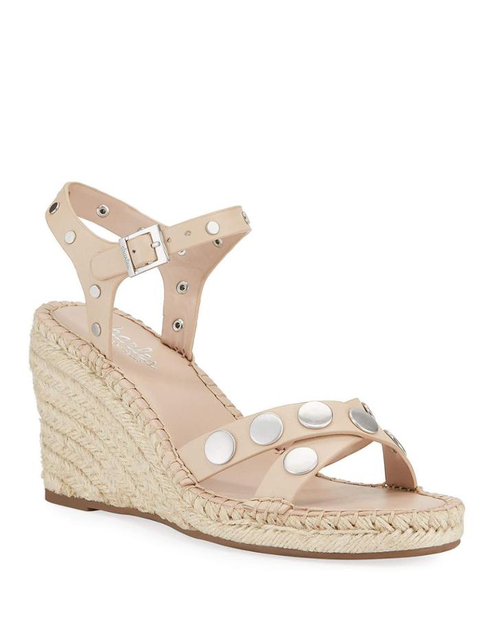 Nacho Studded Wedge Espadrille