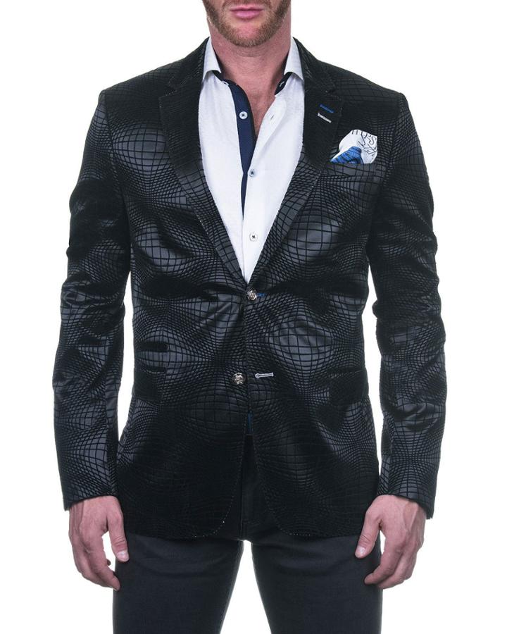 Men's Socrates Blazer - Oval Black