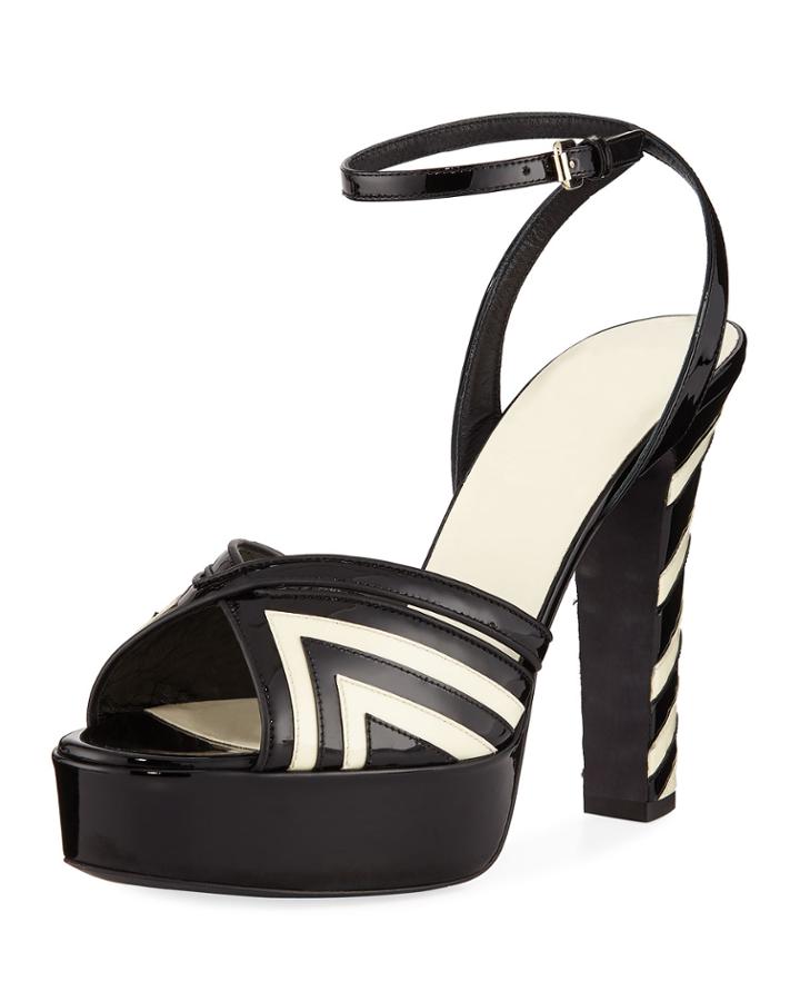 Two-tone Patent Platform