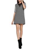Illusion Neck Patterned