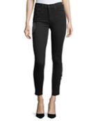 The Charlie Skinny Ankle Jeans With Embellishments