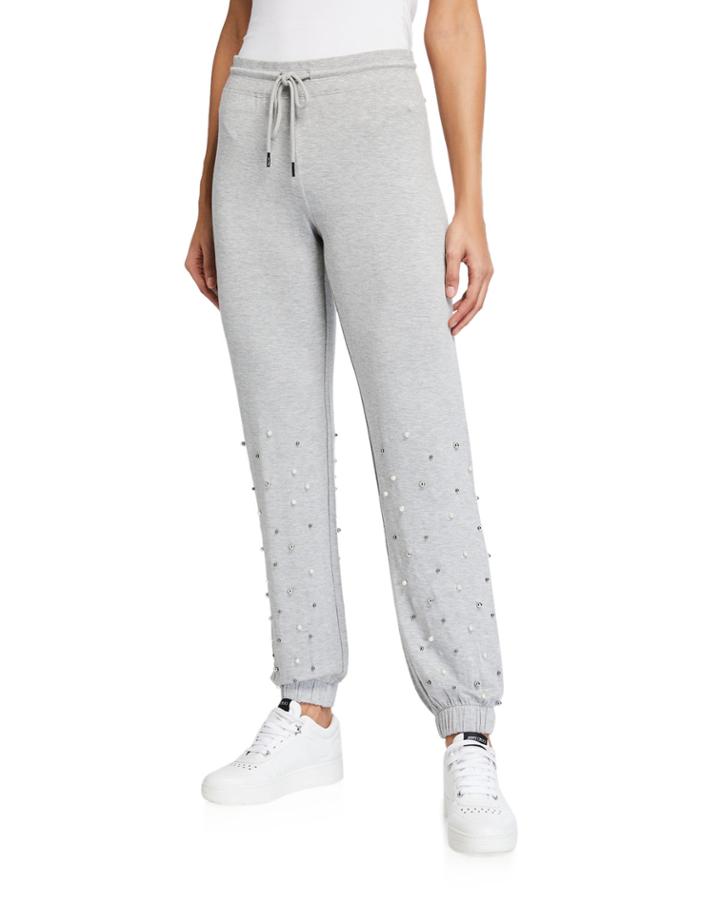 Embellished Jogger Pants