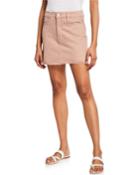 Le Mini Foliage Eyelet Denim