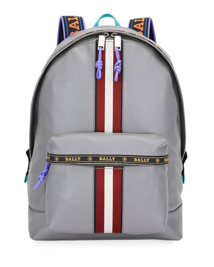Men's Trainspotting Leather Backpack W/