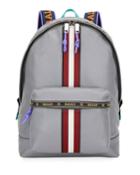 Men's Trainspotting Leather Backpack W/