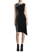 Wynn Draped-hem Dress