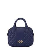 Borsa Quilted Faux-leather Top Handle Bag