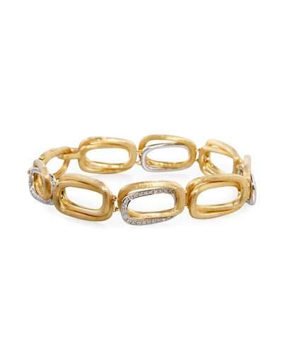 Murano 18k Diamond Overlapping