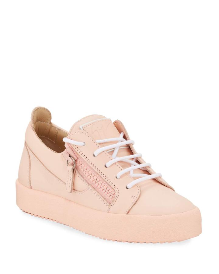 Dual-zip Leather Fashion