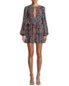 Carter Tiered Floral Long-sleeve