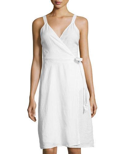 Ivara Sleeveless Wrap Dress,