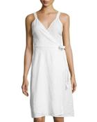Ivara Sleeveless Wrap Dress,