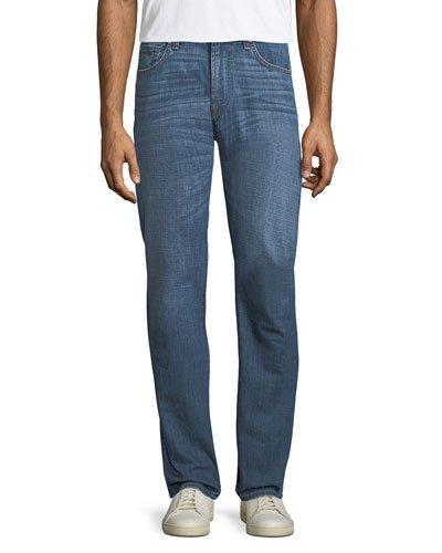 The Straight Whiskering Jeans