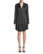 Rora Silk Button-front