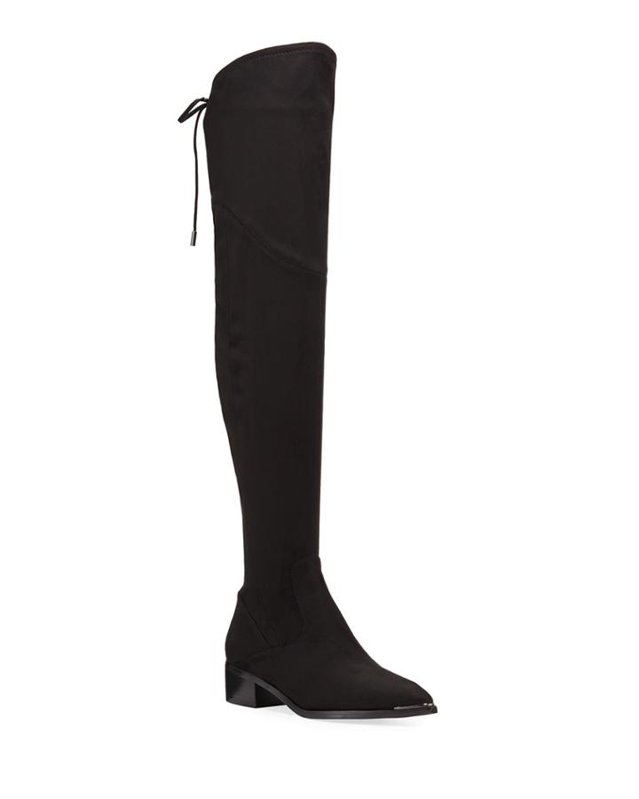 Yuna Microsuede Over-the-knee Boots