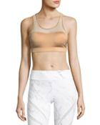 Element Mesh Sports Bra, Beige