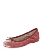 Felicia Velvet Ballet Flats
