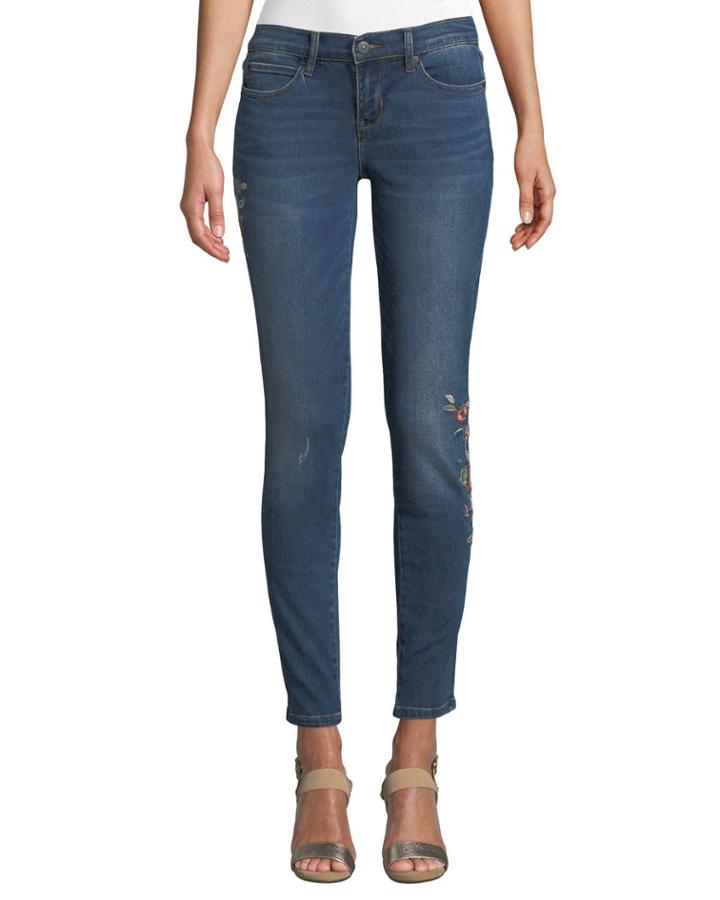 Tribeca Mid-rise Embroidered