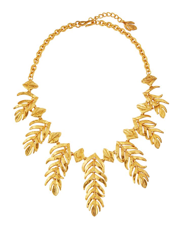 Feather Drop Necklace