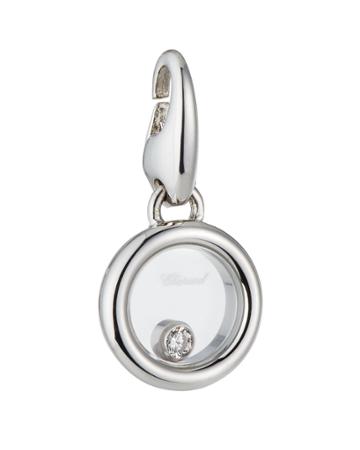 Happy Diamonds 18k White Gold Diamond Pendant